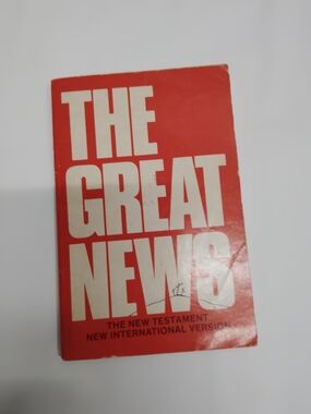 The Great News - Red New Testament (NIV)